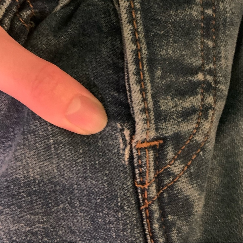 Levi’s Wedgie Distressed High Rise Skinny Jeans Size 25 - Picture 6 of 11